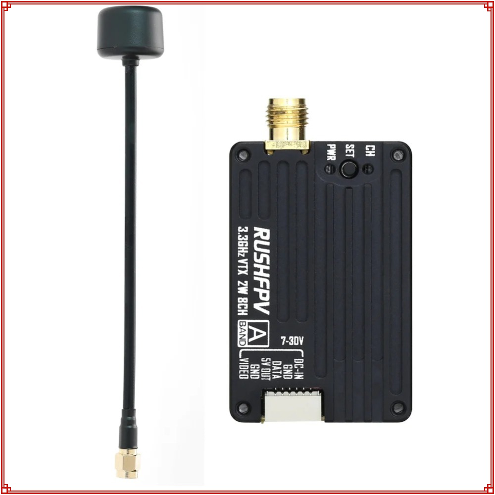 Drone Transmitter - Nouveau 2026 RUSHFPV 3.3G 2W VTX