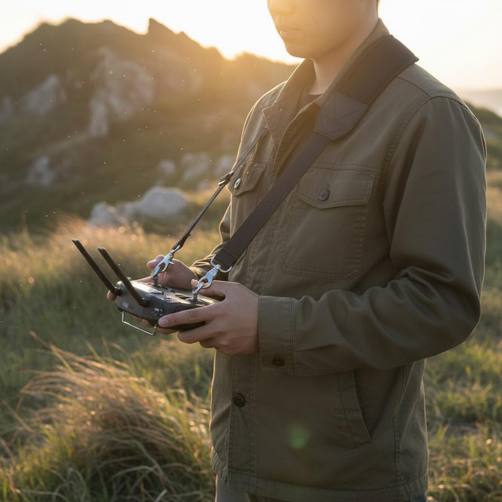 Drone Arm - Sangle d'installation rapide pour émetteur de