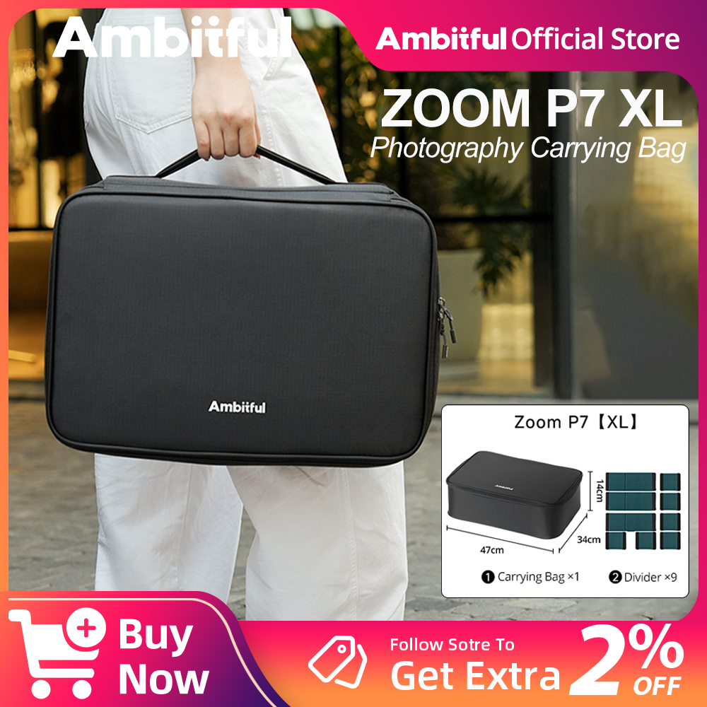 Drone Camera - Ambitful ZOOM P7II XL sac de