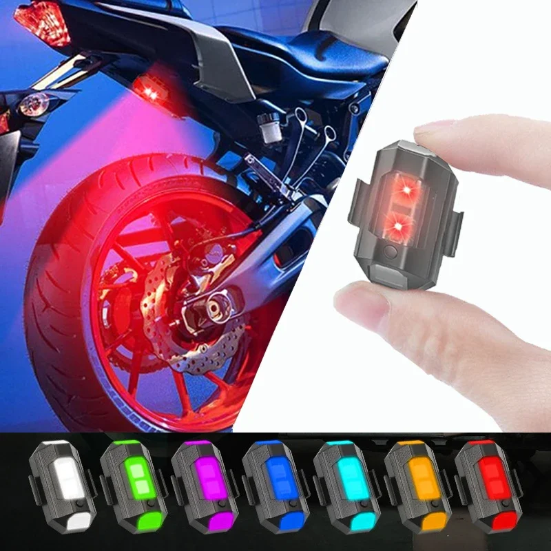 Drone Led Light - Lumière Stroboscopique LED USB Anti-Collision pour