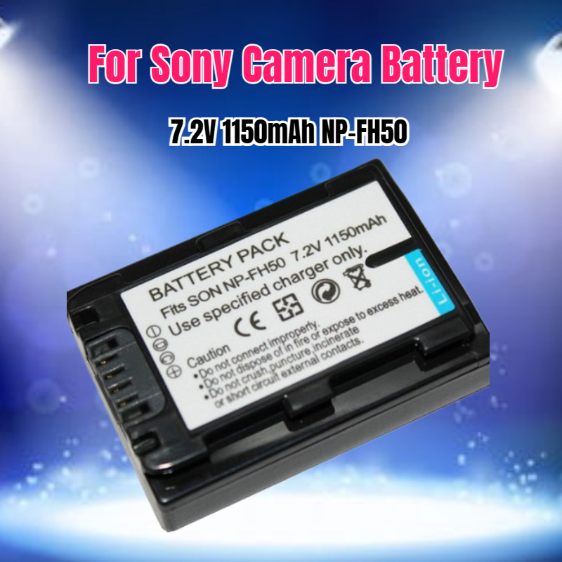 Drone Camera - Batterie de caméra 7.2V 1150mAh NP-FH50