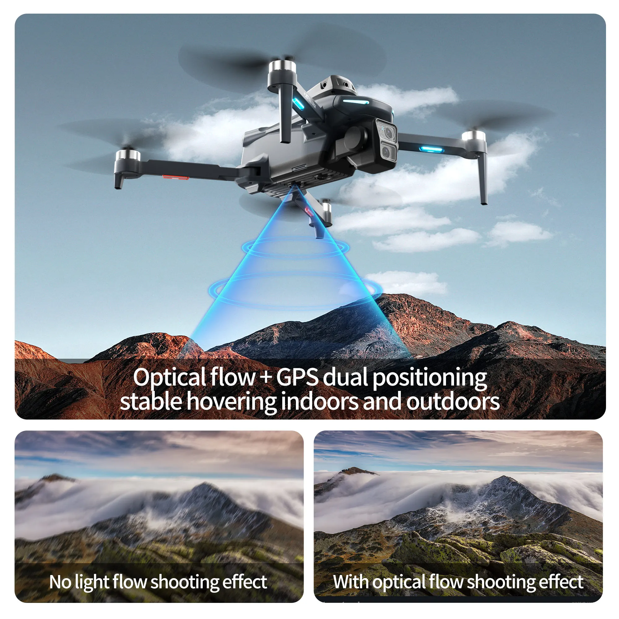 Drone professionnel Lenovo XT6 - Drone Gps Mount avis et prix
