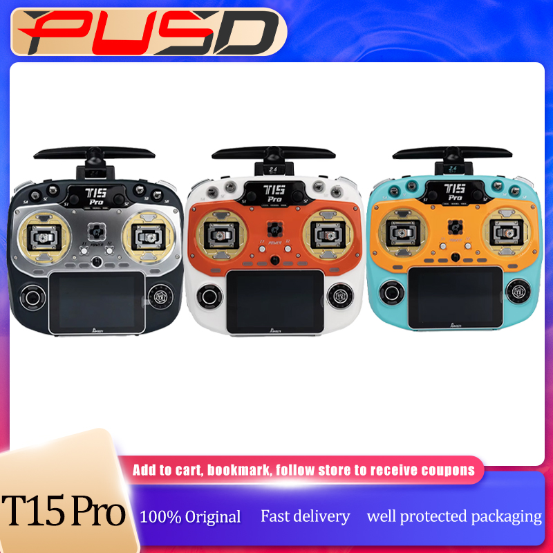 Télécommande T15 Pro 2.4Ghz av - Drone Gimbal avis et prix