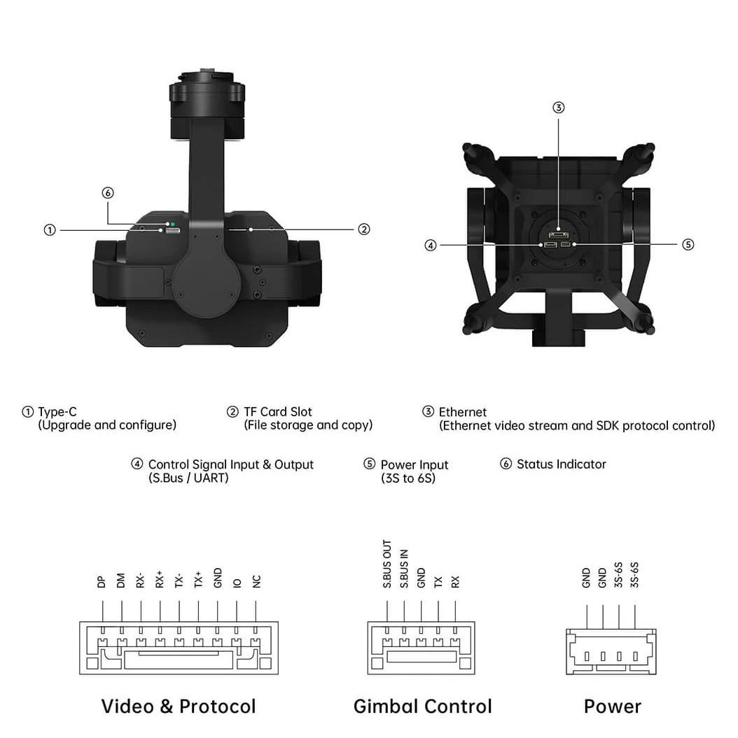 Caméra à cardan NewT30 Dr-one, - Drone Camera avis et prix
