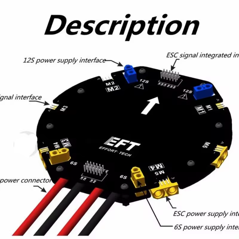EFT – carte de Distribution d' - Drone Battery avis et prix