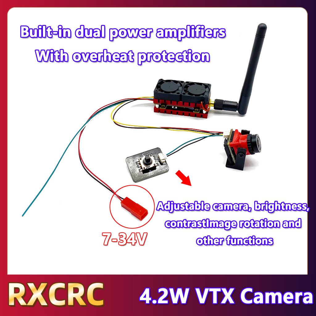 RXCRC 5.8G 48CH 4.2W transmett - Drone Transmitter avis et prix