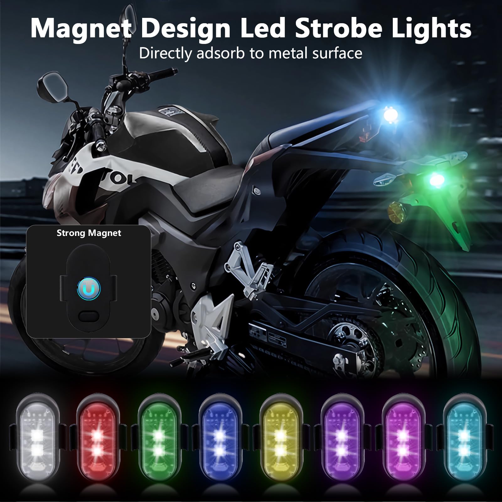 4 pièces de feux stroboscopiqu - Drone Led Light avis et prix