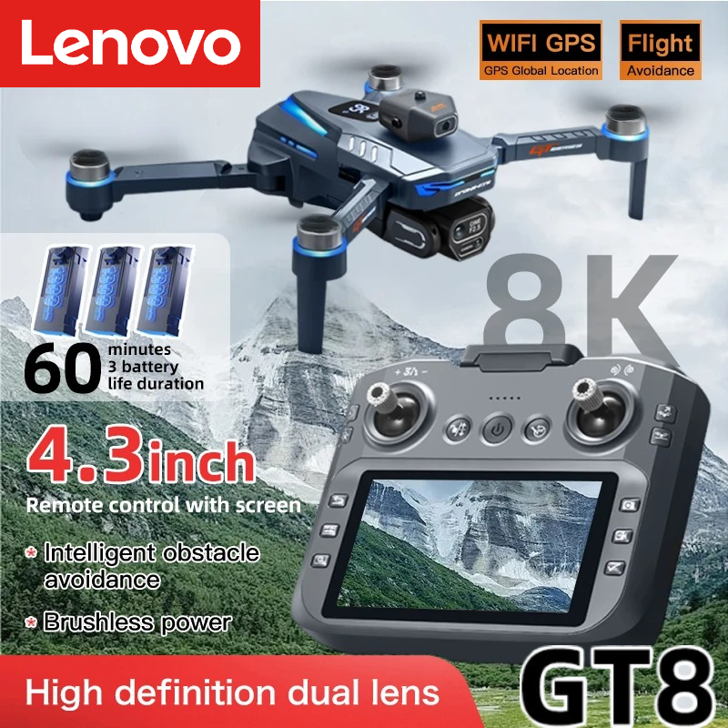 Drone Lenovo GT8 8K Profession - Drone Gps Mount avis et prix