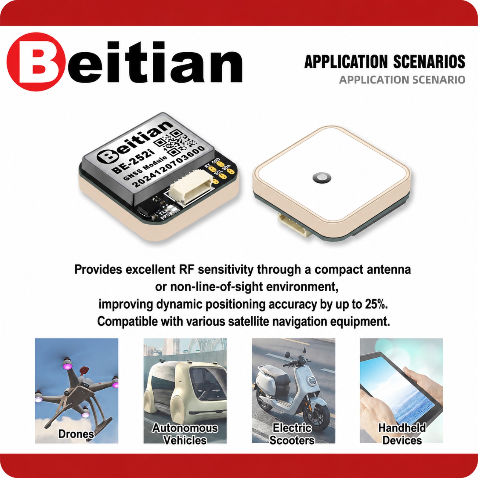 Module de boussole GNSS triple - Drone Compass avis et prix