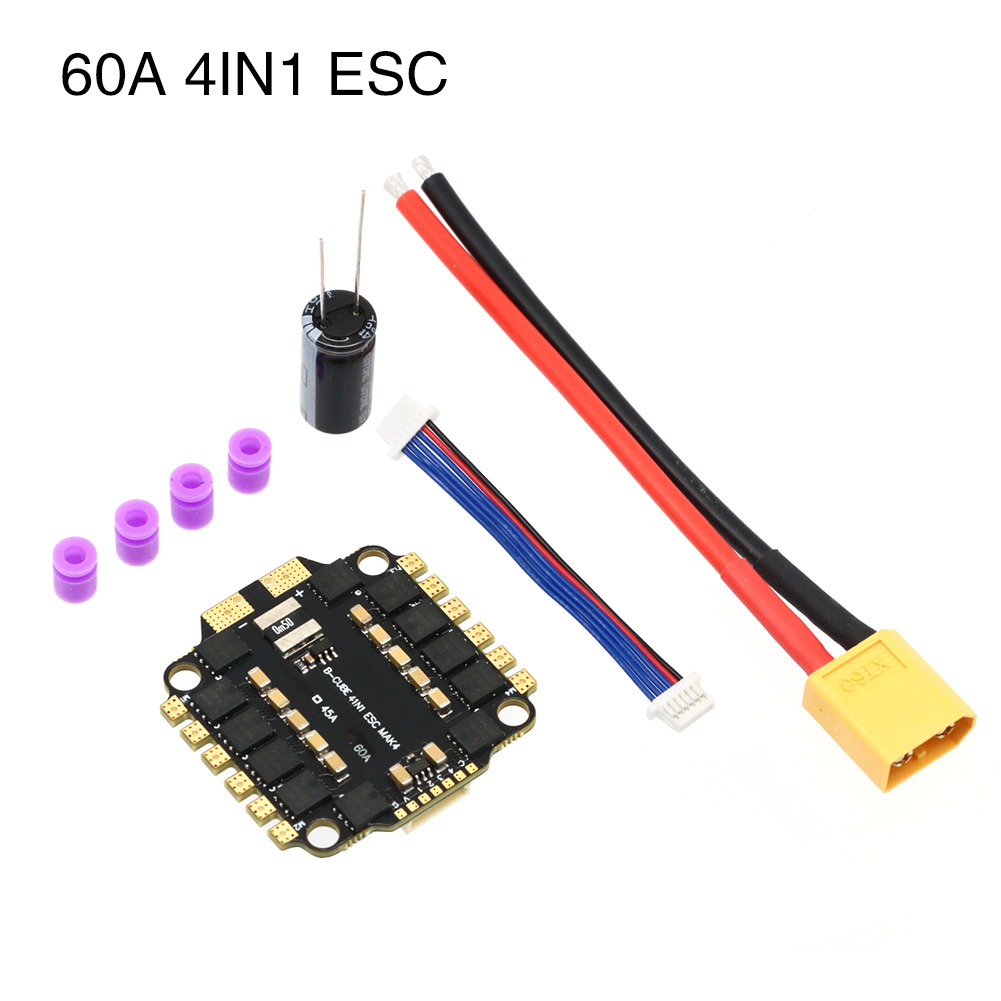 UAngel 4IN1 45A 60A ESC BLHELI - Drone Esc avis et prix
