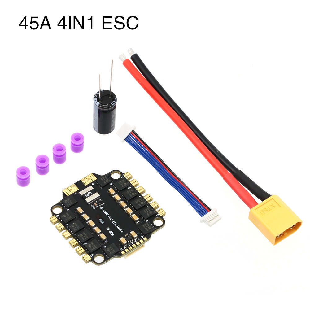 UAngel 4IN1 45A 60A ESC BLHELI - Drone Esc avis et prix