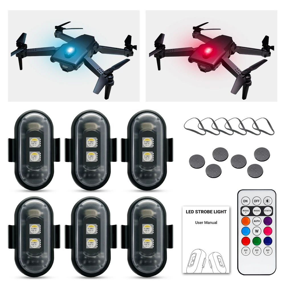 Lumière stroboscopique pour mo - Drone Led Light avis et prix