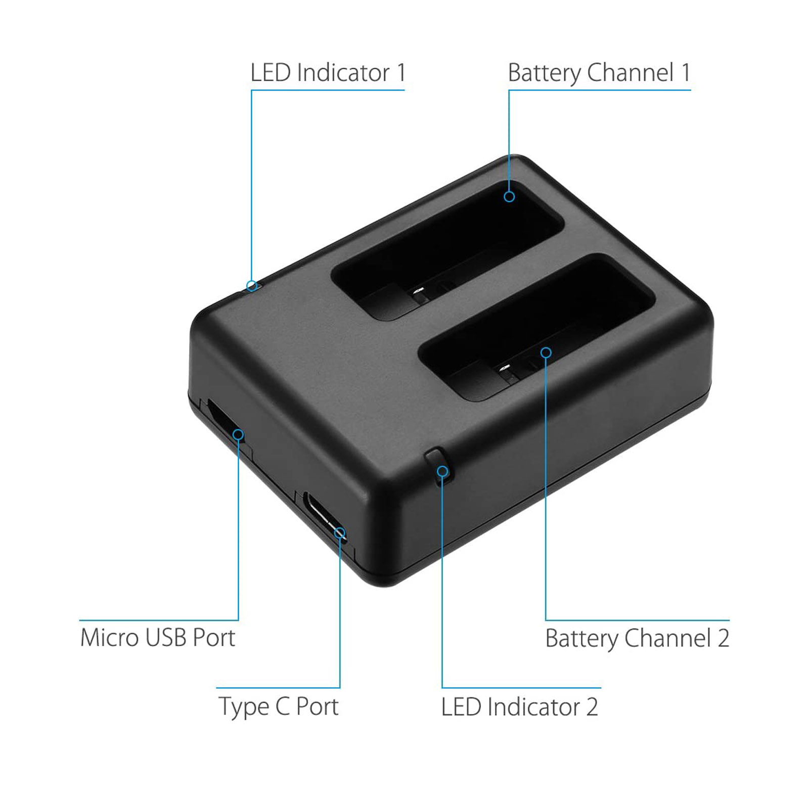Convient pour GOPRO Hero 5 cha - Drone Camera avis et prix