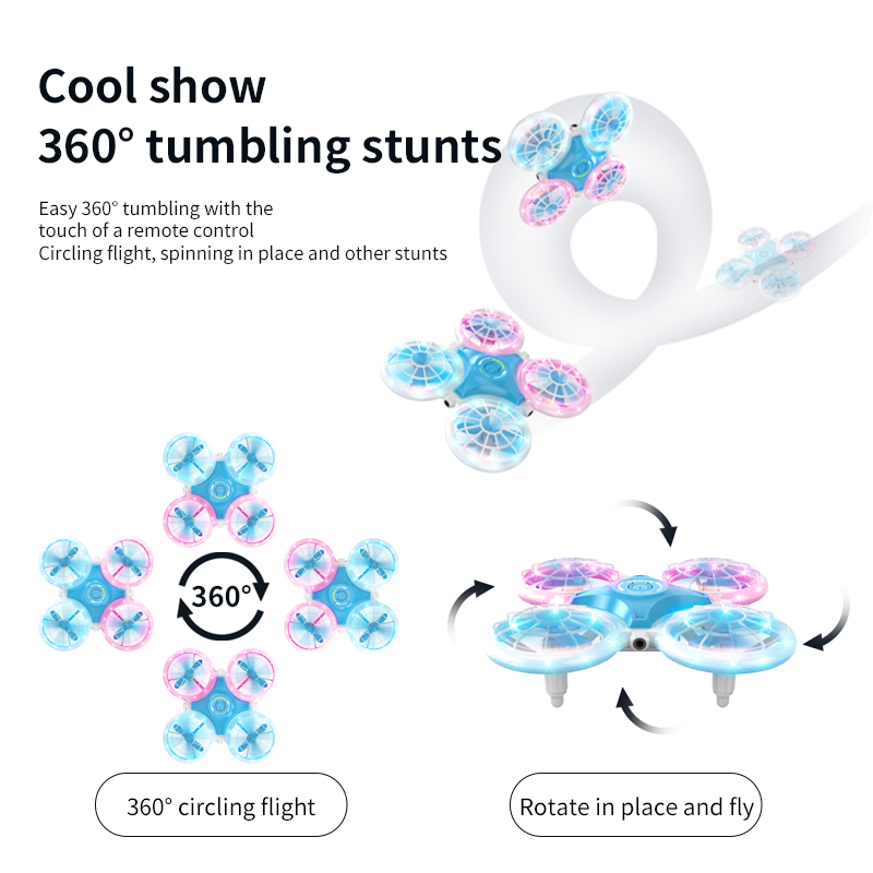 Mini Drone RC 4 Canaux avec Év - Drone Led Light avis et prix