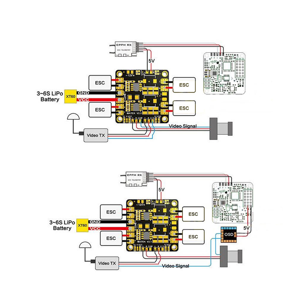 Carte de Distribution Matek PD - Drone Power Distribution Board avis et prix