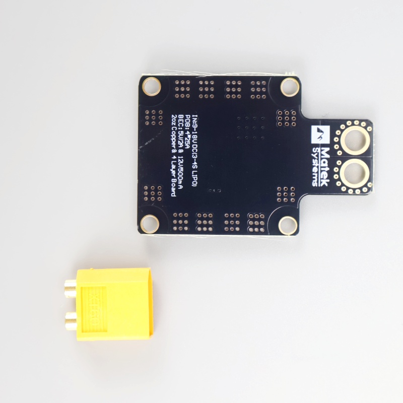 Matek Systems PDB XT60 avec BE - Drone Power Distribution Board avis et prix