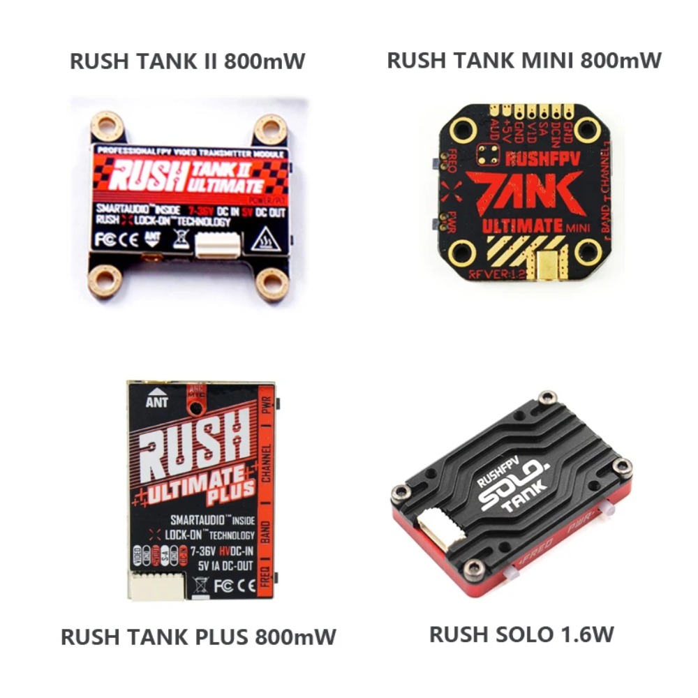 Émetteur vidéo RUSH TANK Ultim - Drone Transmitter avis et prix