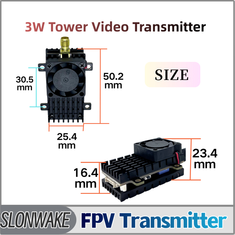 SLONWAKE 5.8G 3000mW Simulatio - Drone Frame avis et prix