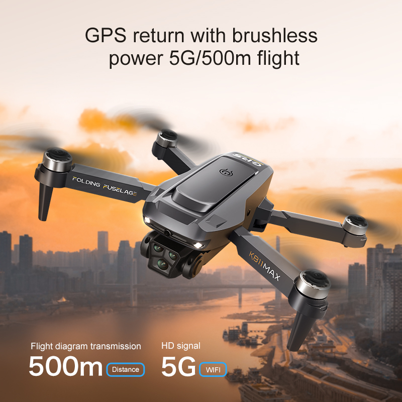 Drone quadrirotor K811MAX : sa - Drone Gps Module avis et prix