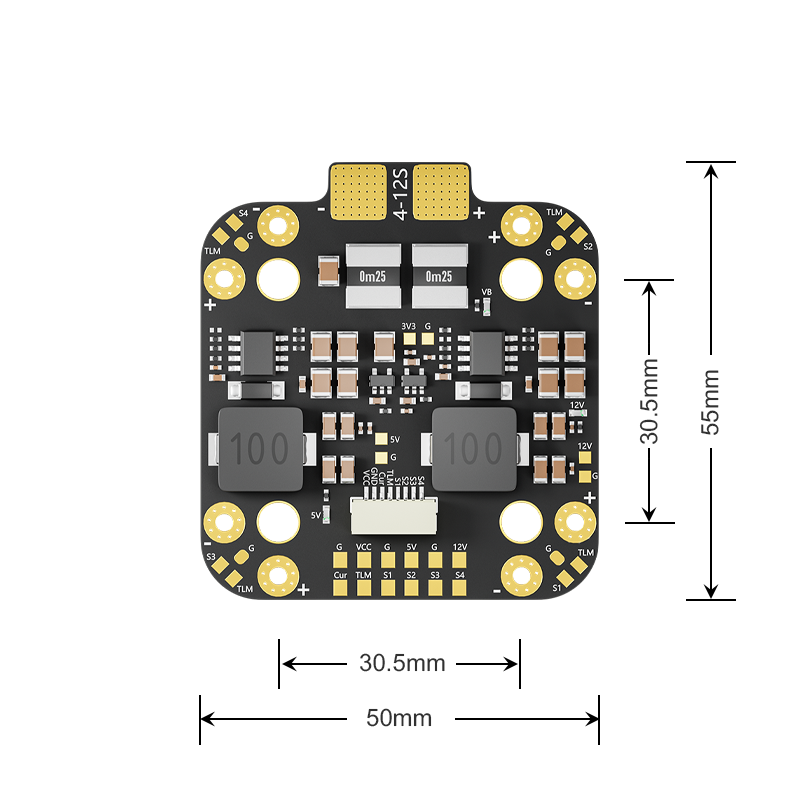 PFLY Aocoda-RC PDB400 V2 12S C - Drone Power Distribution Board avis et prix