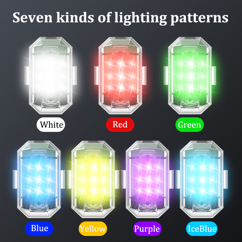 1/2/4 pièces sans fil LED Dron - Drone Led Light avis et prix